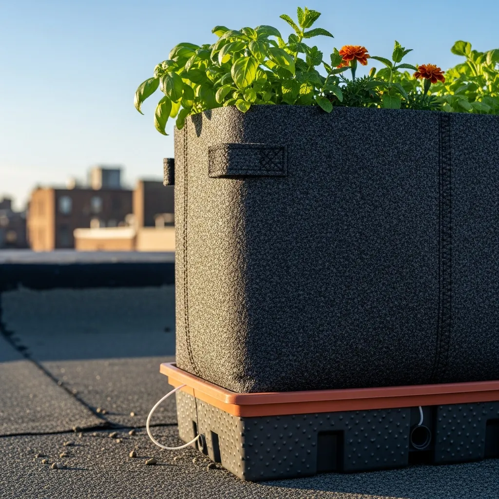 24. Geotextile Self-Watering Grow Bags