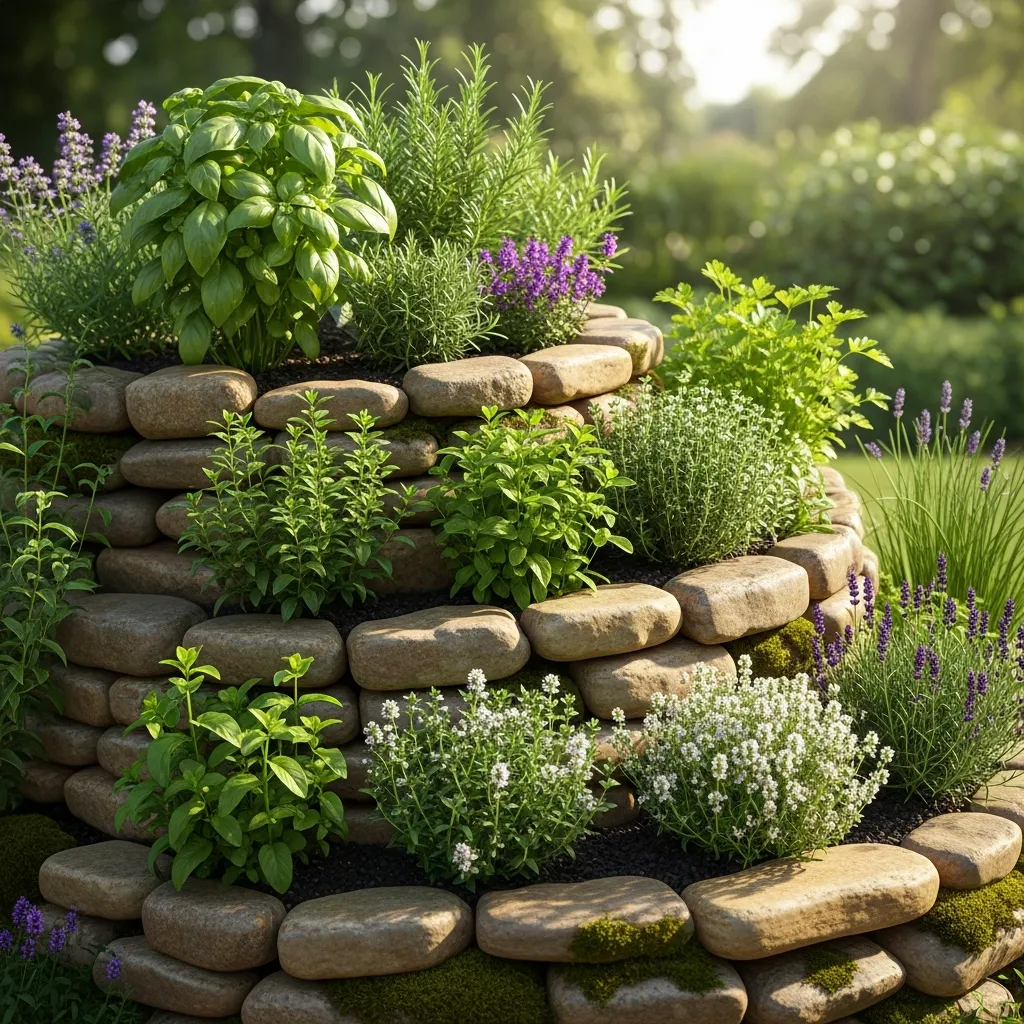8. Herb Spiral Garden