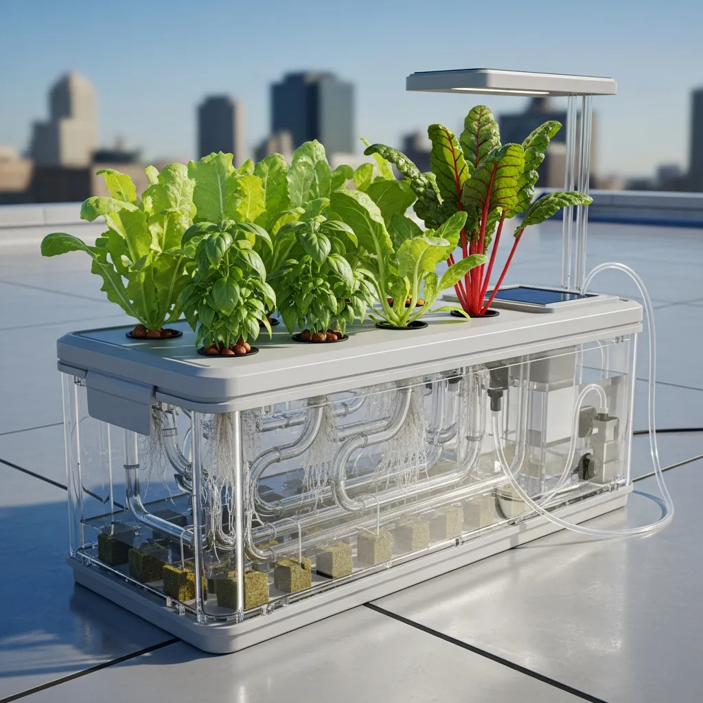 20. Hydroponic Self-Watering Containers