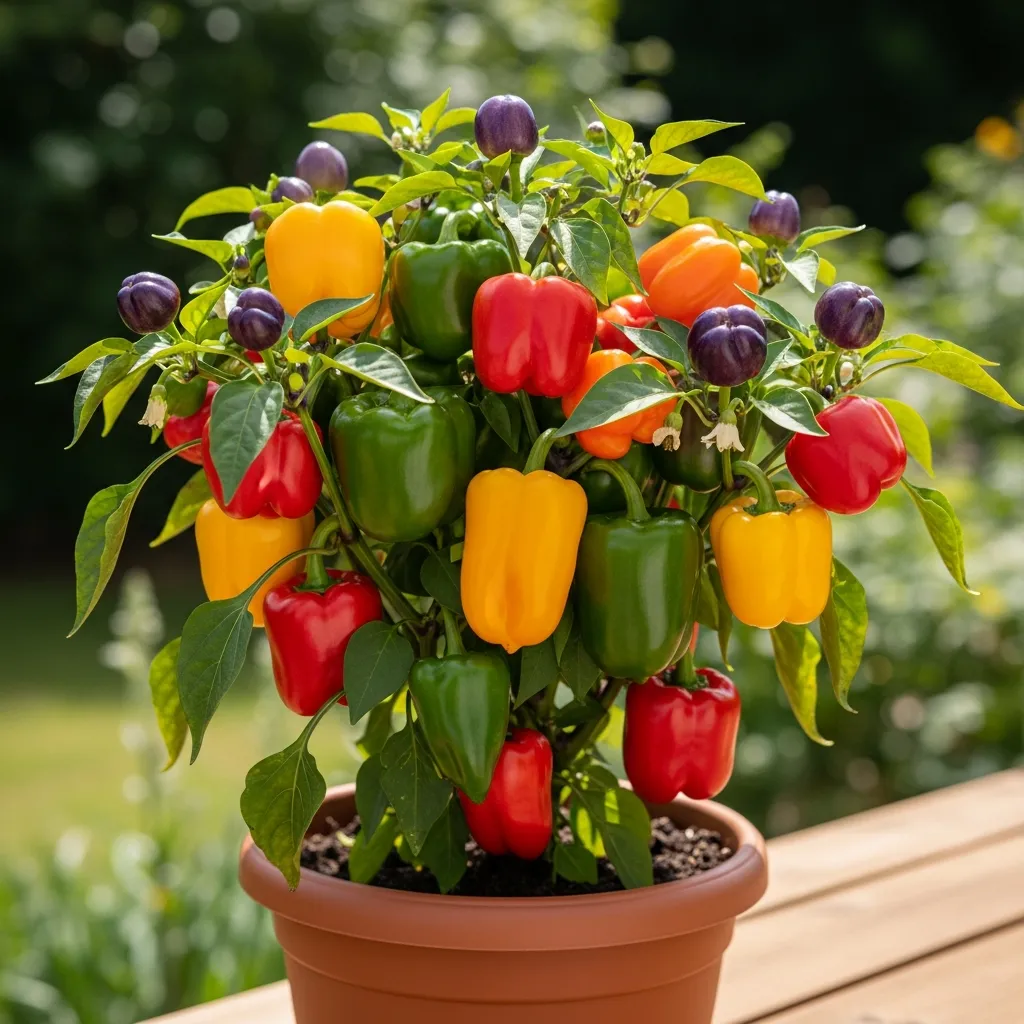 12. Pepper Plant Container