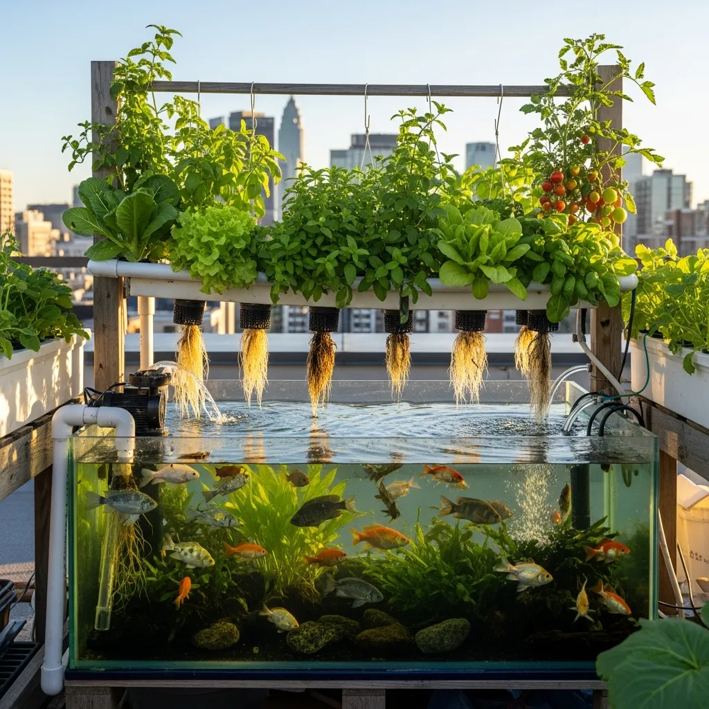 19. Self-Watering Aquaponic Systems