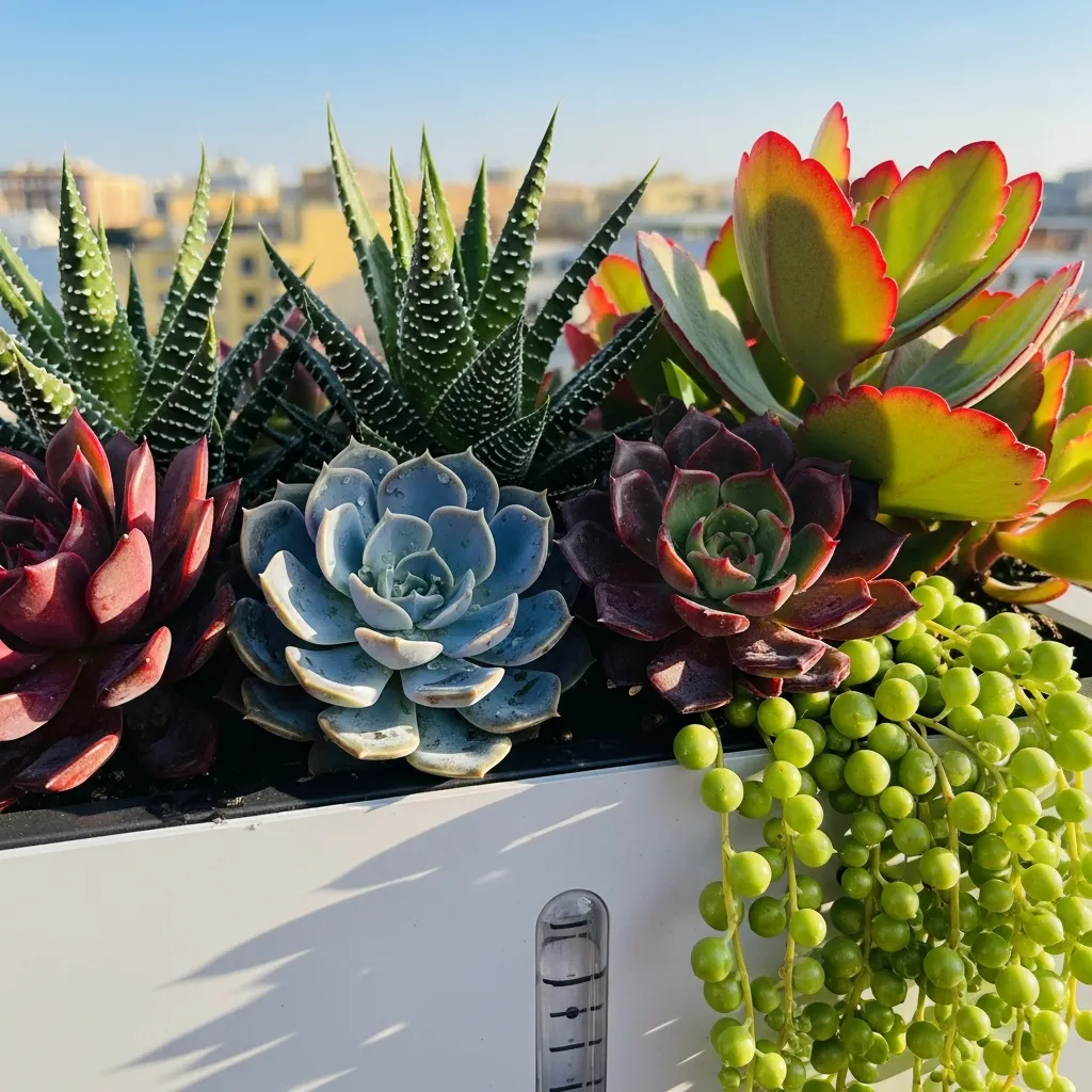 13. Self-Watering Succulent Gardens