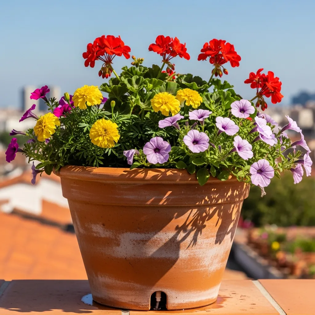 21. Self-Watering Terracotta Pots