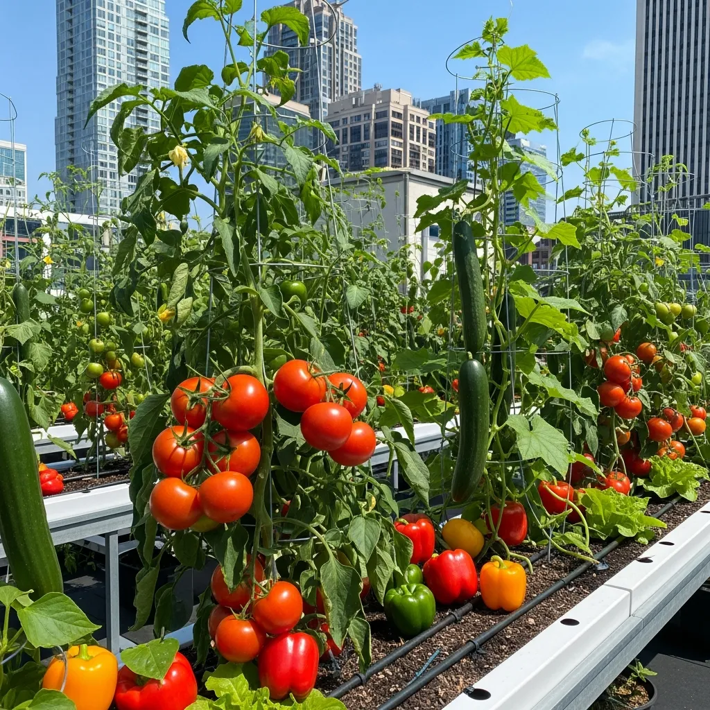9. Self-Watering Vegetable Gardens