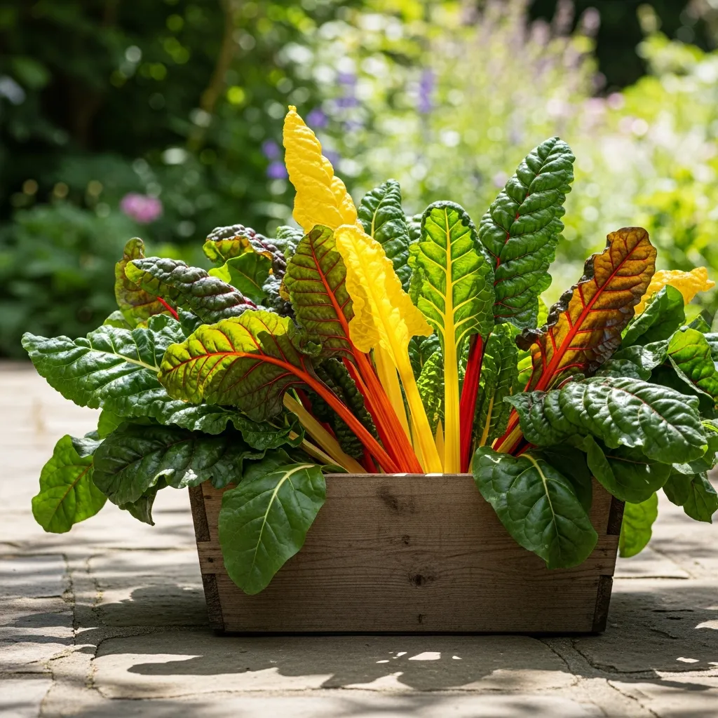 18. Swiss Chard Container