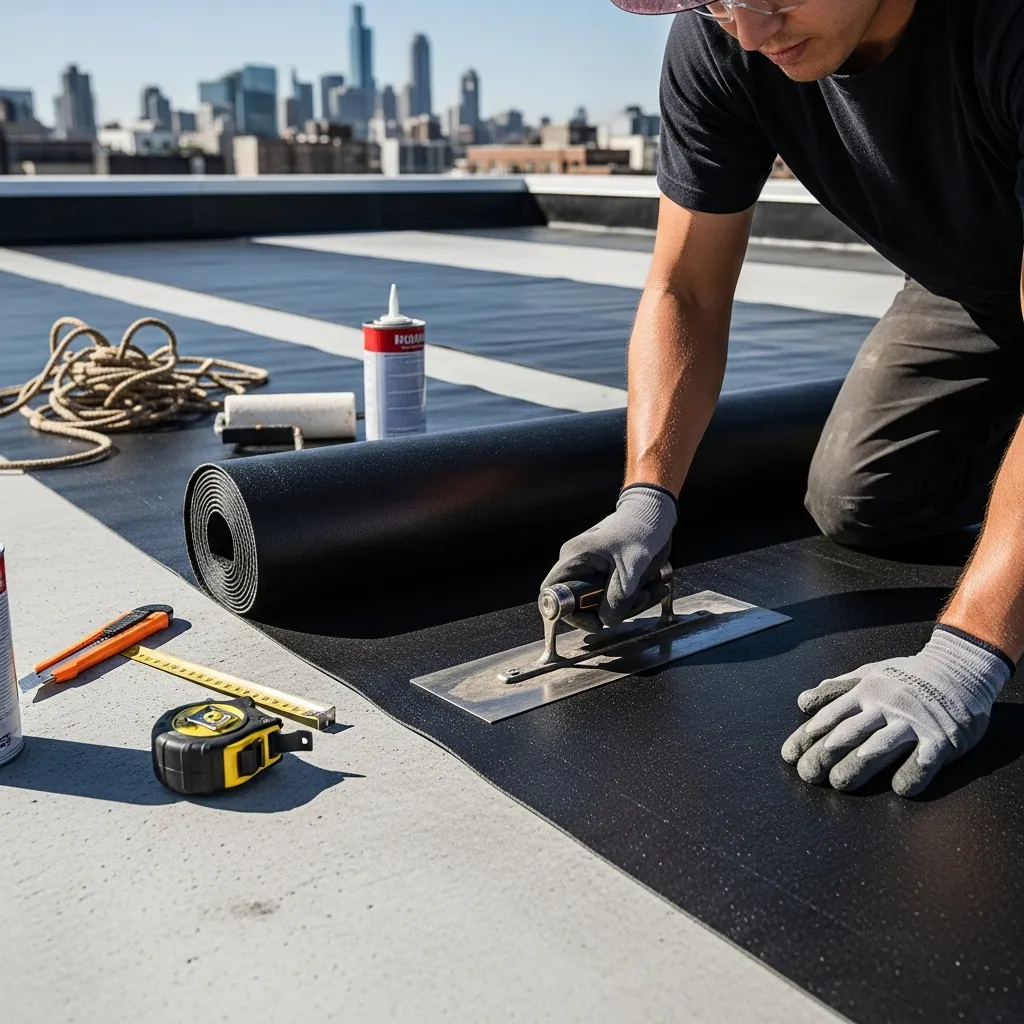 2. Waterproofing Membrane Installation