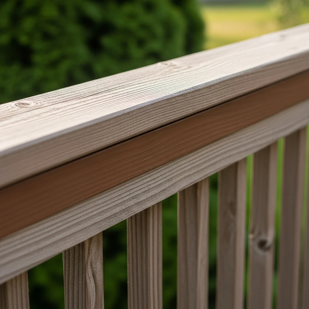 1. Weathered Gray with Chocolate Brown Trim