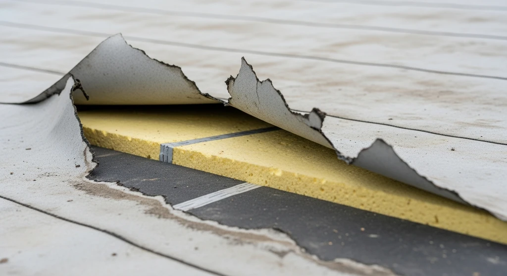 Large tear on TPO roof