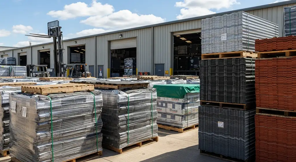 Roofing supply warehouse