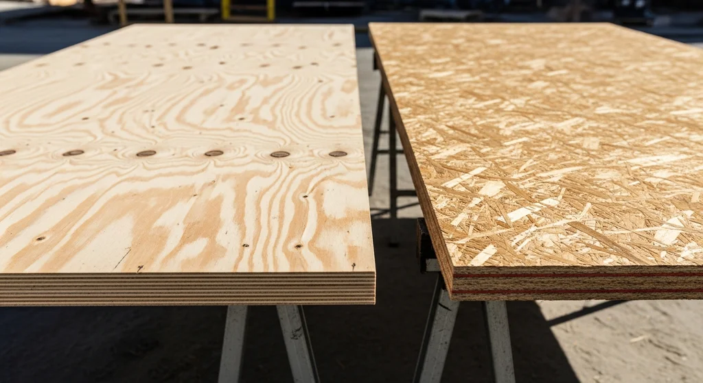 Roof Decking Thickness: Code Requirements & Best Practices 3 CDX plywood vs OSB roof decking
