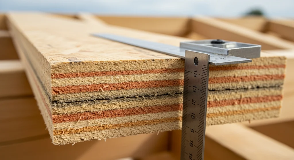 Rooftop Deck Cost — 2026 Full Budget Breakdown 3 Cross-section of roof decking materials showing thickness and layers