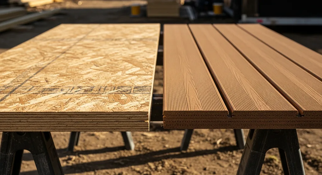 Comparison of roof deck and rooftop deck materials