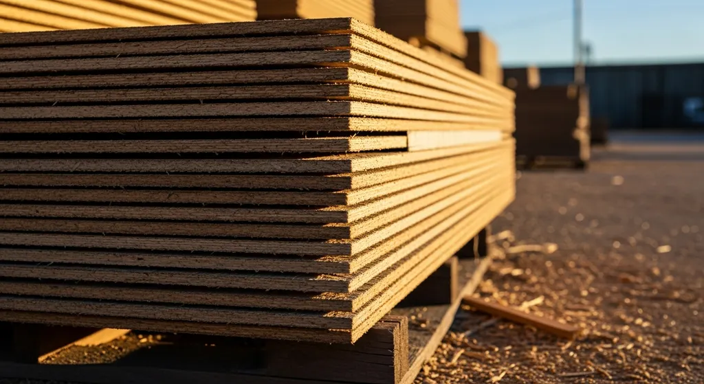 Roof tiles at a Dallas lumber yard