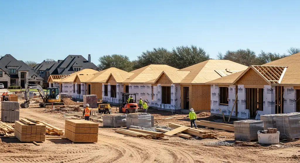 Construction site in Dallas, Texas
