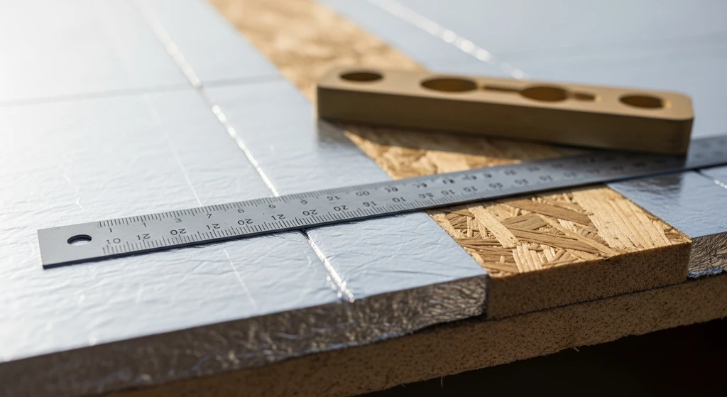 Structural properties of radiant barrier