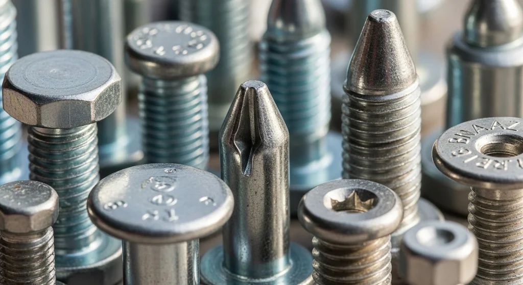 Fasteners for metal roof decking