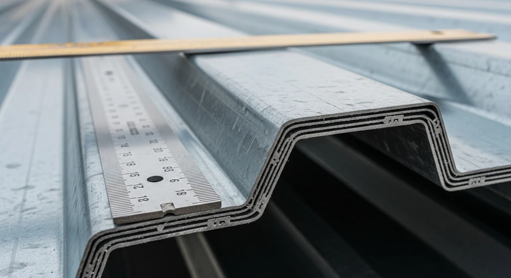 B deck metal panels complete guide 2 Cross-section of B deck metal panel