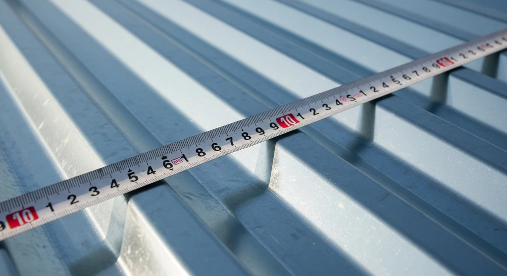 B deck metal panels complete guide 7 Measuring B deck panel specifications