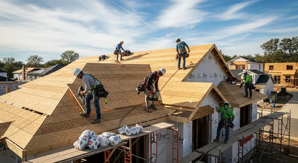 OSB Roof Decking: A Comprehensive Guide for Dallas Homeowners 5 OSB roof decking installation