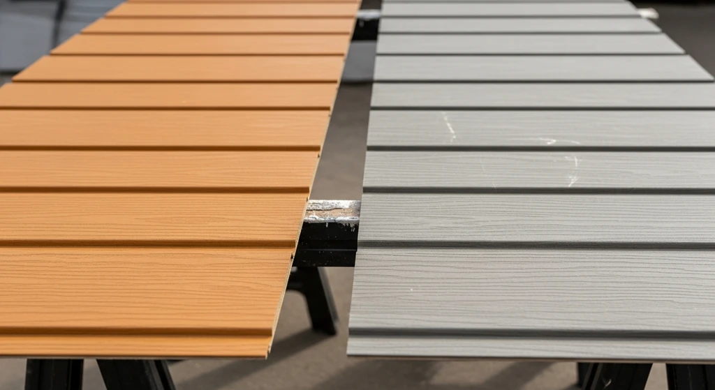 Can You Paint Vinyl Siding? Professional Dallas Guide 4 New vs old vinyl siding panels