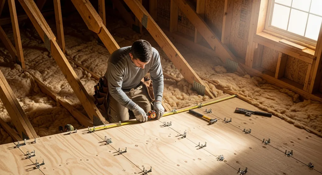 Roof Insulation Guide — Types, R-Values & Costs 3 Insulation depth check in a residential attic according to code
