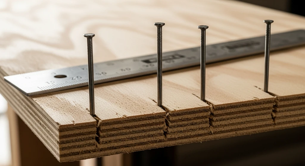 8d common nails for roof decking installation
